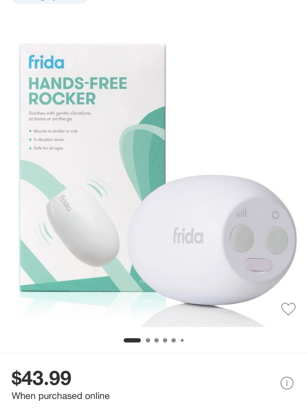 Frida baby rocker